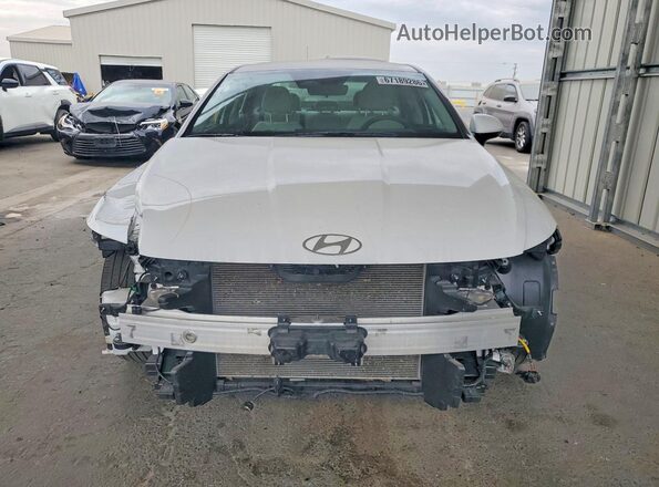 KMHL64JA9SA503237 2025 HYUNDAI SONATA White უკანა ხედი
