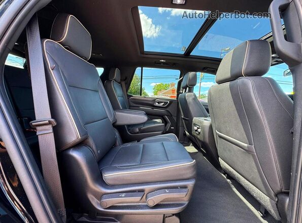 1GKS2BKT7NR237808 2022 GMC YUKON Black Вид ззаду