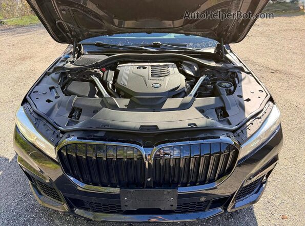 WBA7T4C03NCK23662 2022 BMW 7 SERIES Black Vista del salpicadero