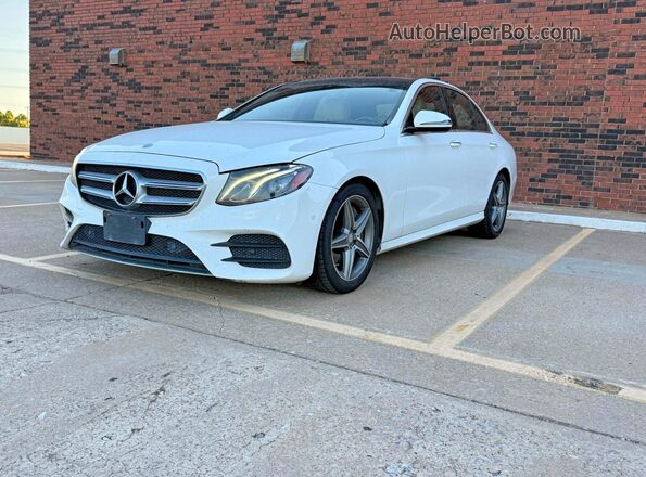 WDDZF4KBXHA036107 2017 MERCEDES-BENZ E-CLASS White Rear right