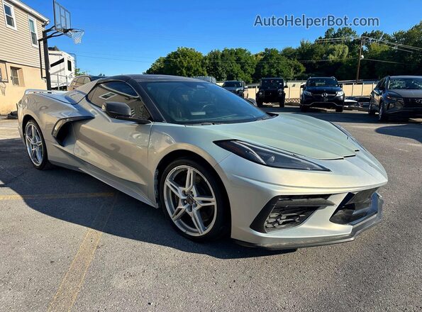 1G1YA3D42R5109180 2024 CHEVROLET CORVETTE Silver Вид спереду