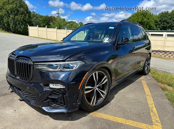 5UXCX6C06N9N10085 2022 BMW X7 Черный Задняя левая четверть