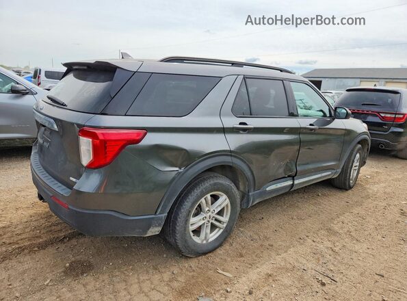 1FMSK8DH6LGB20538 2020 FORD EXPLORER Gray Передня права чверть