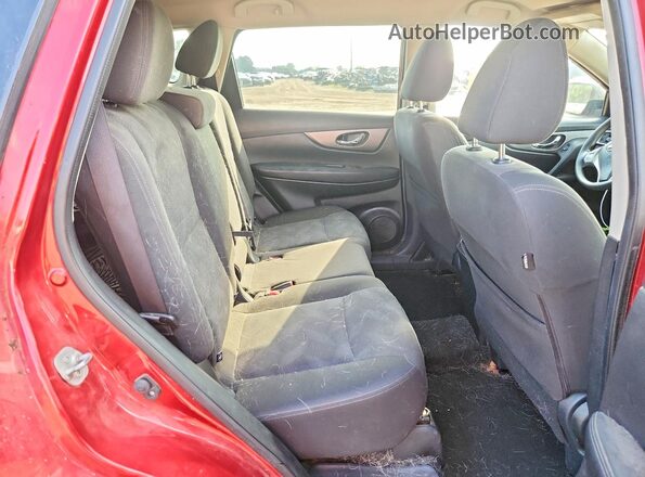 KNMAT2MV8GP701772 2016 NISSAN ROGUE Красный Вид подкапотного пространства