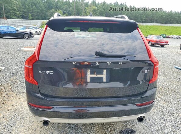 YV4102XK6J1338082 2018 VOLVO XC90 Black Front interior view