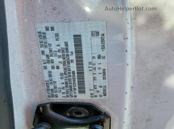 1FTMF1C81HKE03489 2017 FORD F150 White Вид наклейки з VIN-кодом