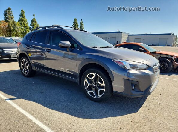 JF2GTANCXL8267510 2020 SUBARU CROSSTREK Серый Вид спереди