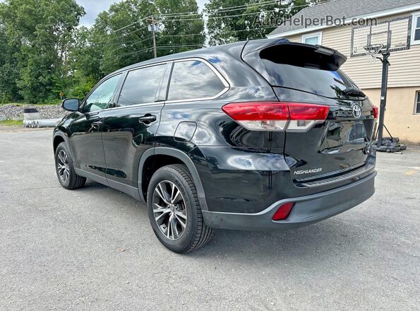 5TDZZRFH0KS325407 2019 TOYOTA HIGHLANDER Черный Задняя правая четверть