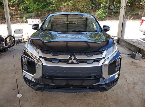 JA4ARUAUXPU010759 2023 MITSUBISHI OUTLANDER Black Հետևի տեսք