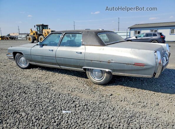 6B69R3Q209708 1973 CADILLAC UK Серебряный Задняя левая четверть