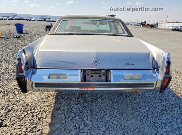 6B69R3Q209708 1973 CADILLAC UK Серебряный Вид сзади