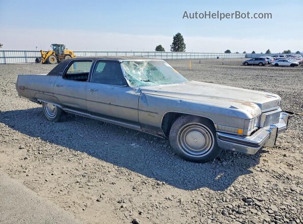6B69R3Q209708 1973 CADILLAC UK Серебряный Передняя правая четверть