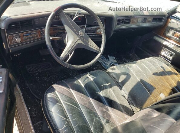 6B69R3Q209708 1973 CADILLAC UK Серебряный Вид панели приборов