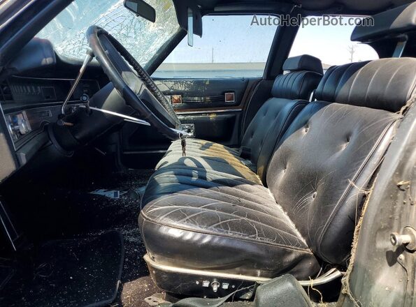 6B69R3Q209708 1973 CADILLAC UK Серебряный Вид салона спереди