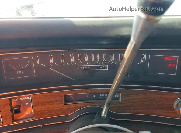 6B69R3Q209708 1973 CADILLAC UK Серебряный Вид щитка приборов