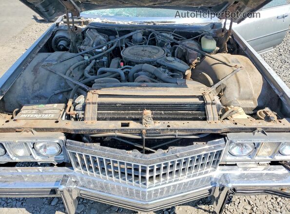6B69R3Q209708 1973 CADILLAC UK Серебряный Вид задней части салона