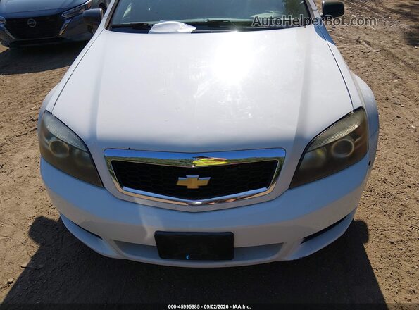 6G3NS5U25GL218522 2016 CHEVROLET CAPRICE White Դիմացի տեսք