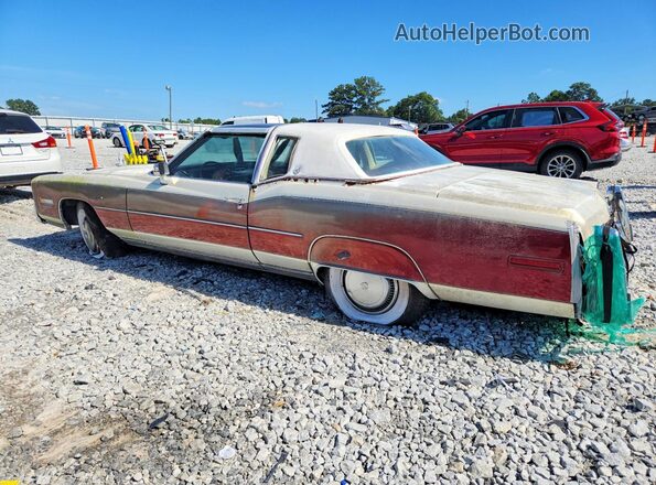 6L47S8Q143875 1978 CADILLAC ELDORADO Двухцветный Задняя левая четверть