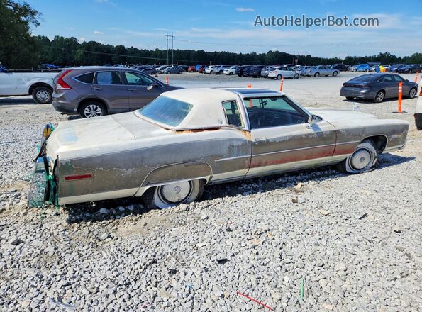 6L47S8Q143875 1978 CADILLAC ELDORADO Двухцветный Задняя правая четверть