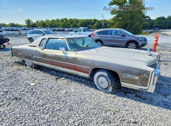 6L47S8Q143875 1978 CADILLAC ELDORADO Двухцветный Передняя правая четверть