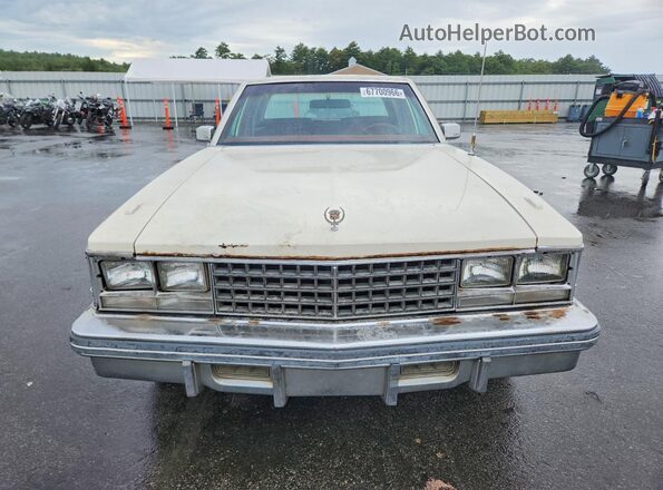 6S69R6Q489773 1976 CADILLAC SEVILLE Белый Вид спереди