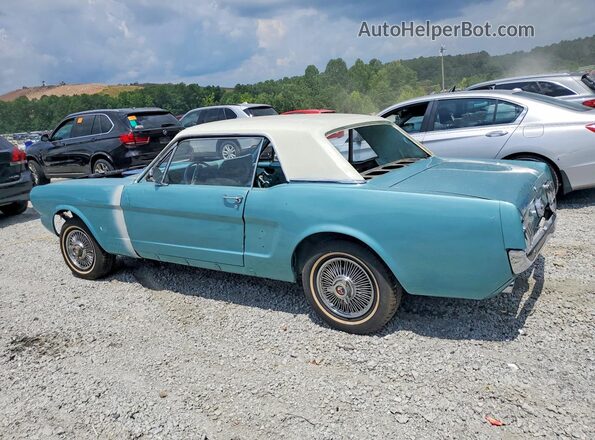 6T07C206051 1966 FORD MUSTANG Бирюзовый Задняя левая четверть