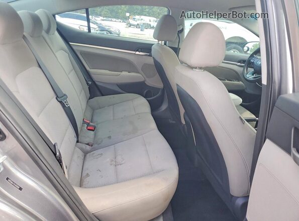 5NPD84LF2LH512058 2020 HYUNDAI ELANTRA Серый Вид задней части салона