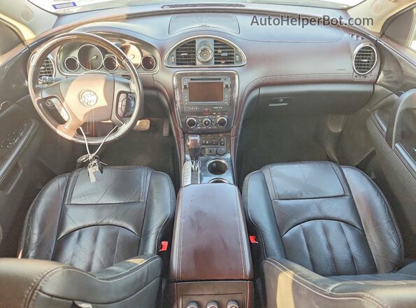 5GAKRBKD3GJ101193 2016 BUICK ENCLAVE White ხელსაწყოთა პანელის ხედი