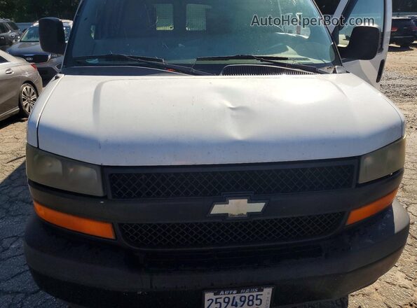 1GCWGAFP0K1166368 2019 CHEVROLET EXPRESS White Շարժիչի բաժամունքի տեսք