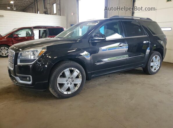 1GKKVTKD1GJ251730 2016 GMC ACADIA Black Հետևի ձախ
