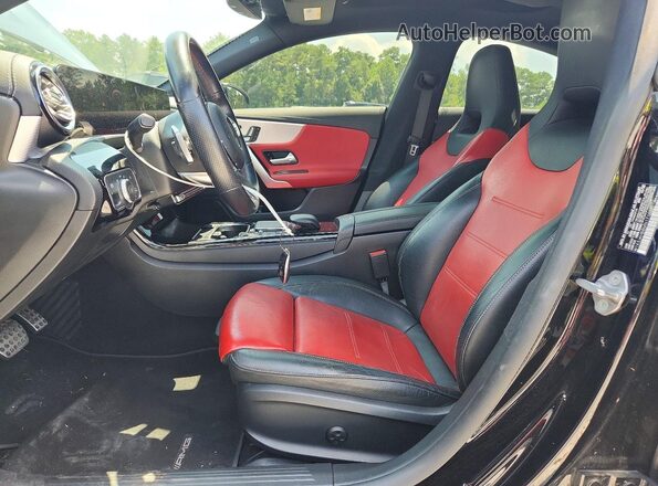 W1K5J4HB8MN171027 2021 MERCEDES-BENZ CLA-CLASS Black წინა პანელის ხედი