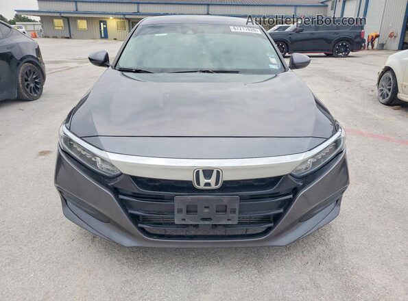 1HGCV1F15JA168119 2018 HONDA ACCORD Silver Հետևի տեսք