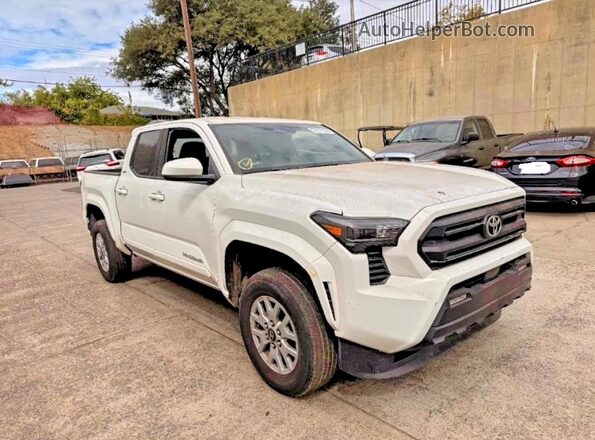 3TMKB5FNXSM025636 2025 TOYOTA TACOMA White Հետևի ձախ
