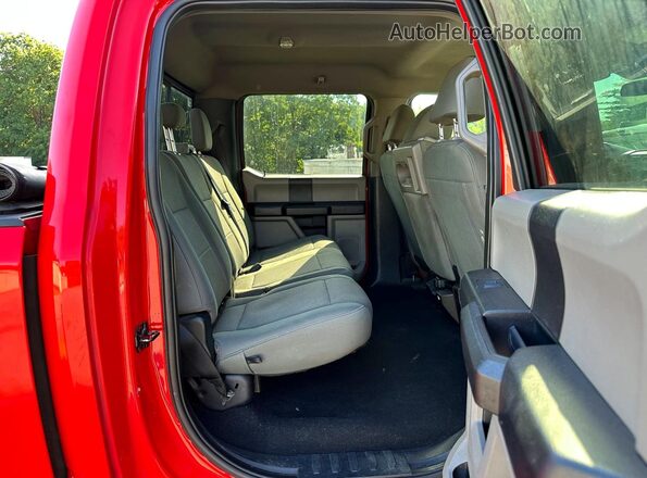 1FT7W2B69MEC96669 2021 FORD F250 Red Widok deski rozdzielczej
