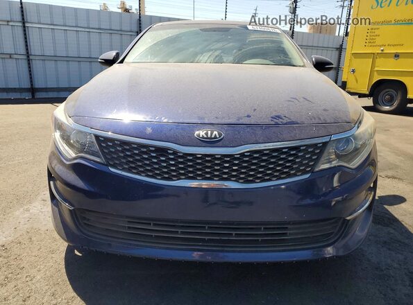 5XXGU4L31GG095287 2016 KIA OPTIMA Blue Vista trasera
