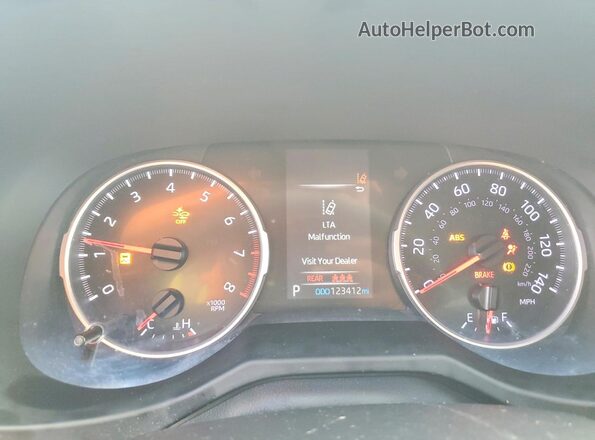 2T3H1RFV2NC182649 2022 TOYOTA RAV4 Белый Вид задних сидений