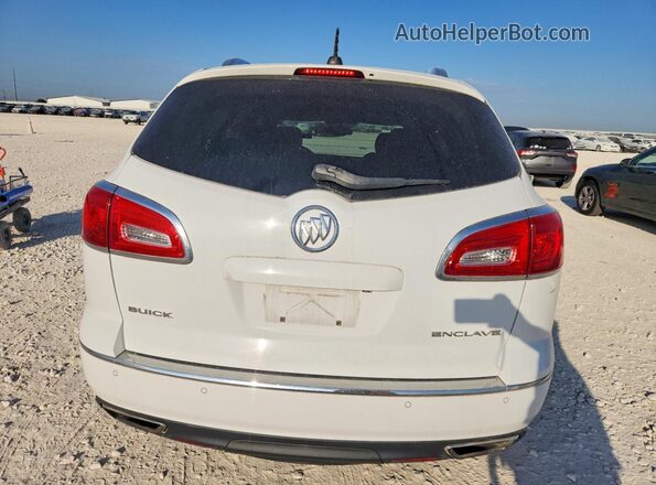 5GAKRBKD3GJ101193 2016 BUICK ENCLAVE White წინა სალონის ხედი