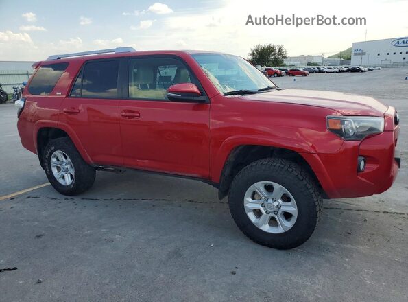 JTEBU5JR3G5311096 2016 TOYOTA 4RUNNER Red Դիմացի տեսք