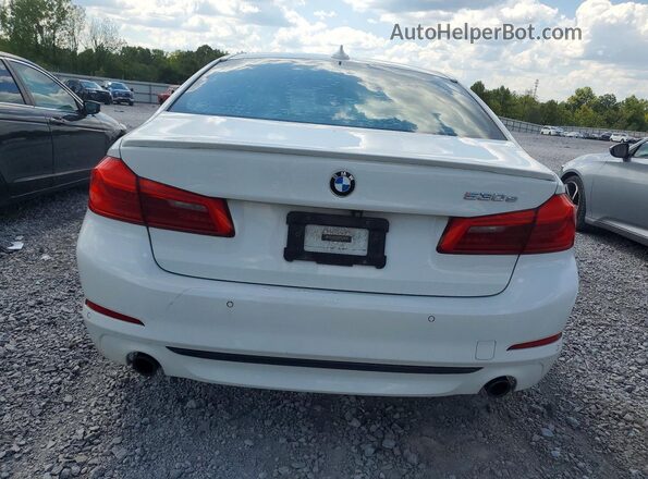 WBAJA9C57JB250187 2018 BMW 5 SERIES White Front interior view