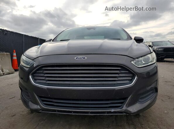 3FA6P0T97KR239778 2019 FORD FUSION Gray უკანა ხედი