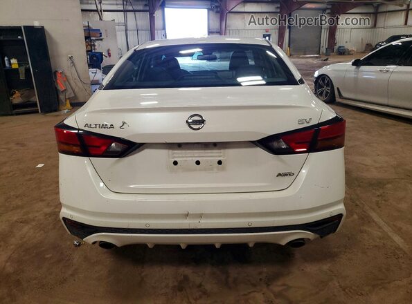 1N4BL4DW6KC149722 2019 NISSAN ALTIMA White Вид салону спереду