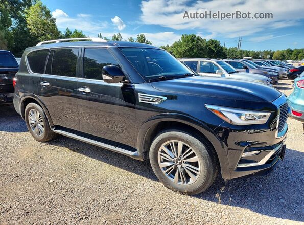 JN8AZ2AF5M9719470 2021 INFINITI QX80 Black Widok z przodu