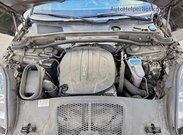 WP1AA2A5XJLB03982 2018 PORSCHE MACAN Gray Вид наклейки з VIN-кодом