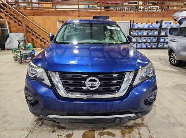 5N1DR2BN4LC604161 2020 NISSAN PATHFINDER Blue Widok z tyłu