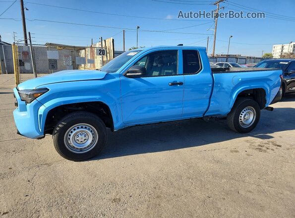 3TYJDAHN1ST025038 2025 TOYOTA TACOMA Blue უკანა მარცხენა