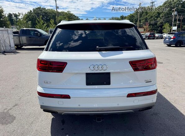 WA1LAAF7XJD023827 2018 AUDI Q7 White Սալոնի դիմացի տեսք