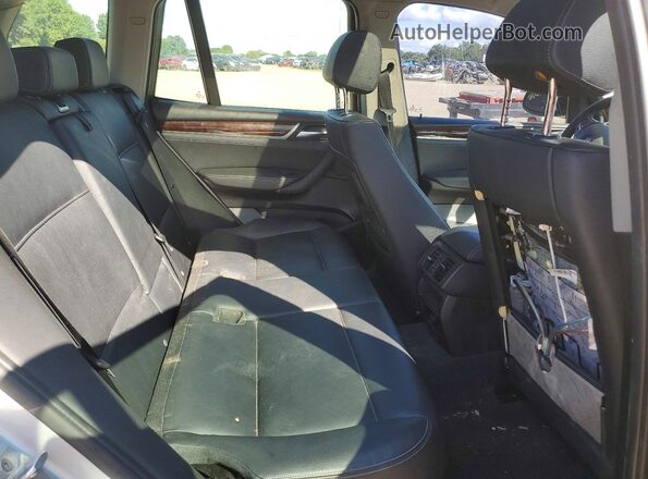5UXWX9C5XG0D87752 2016 BMW X3 Silver Вид підкапотного простору