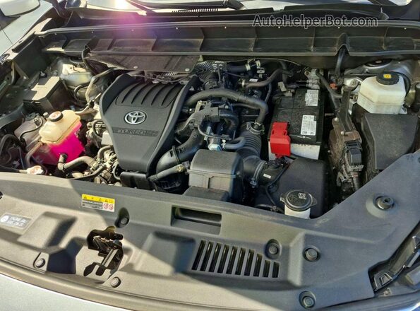 5TDKDRBH4PS042120 2023 TOYOTA HIGHLANDER Silver Вид панелі приладів