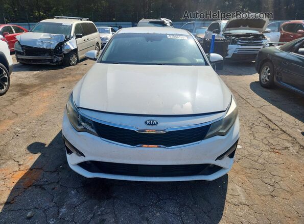 5XXGU4L13KG299984 2019 KIA OPTIMA White Вид ззаду
