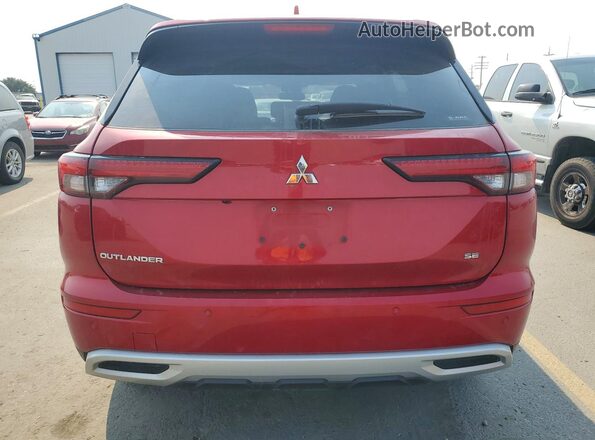 JA4J4VA82RZ068748 2024 MITSUBISHI OUTLANDER Red Rear view